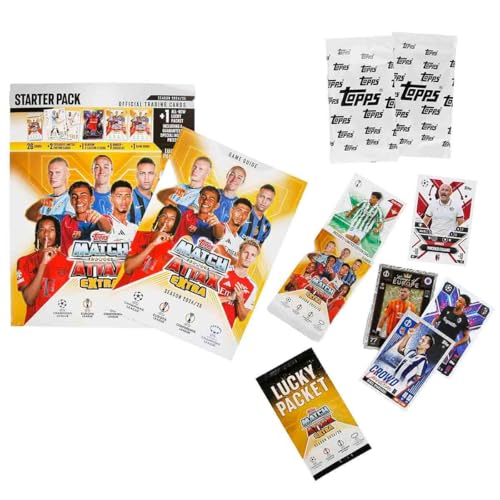 Cartes Topps Match Attax Extra 2024-25 l'album parfait pour animer les soirées foot en famille