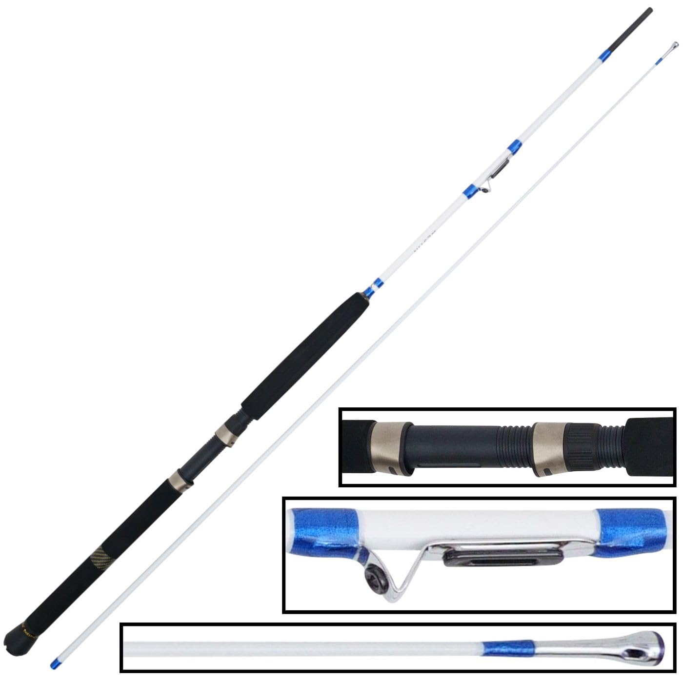 Westin W3 SPE Inline 210cm M 10-20lbs Trolling - Trollingrute zum Meerforellenangeln & Lachsangeln, Schlepprute, Bootsrute, Hochseerute, Downrigger Rute
