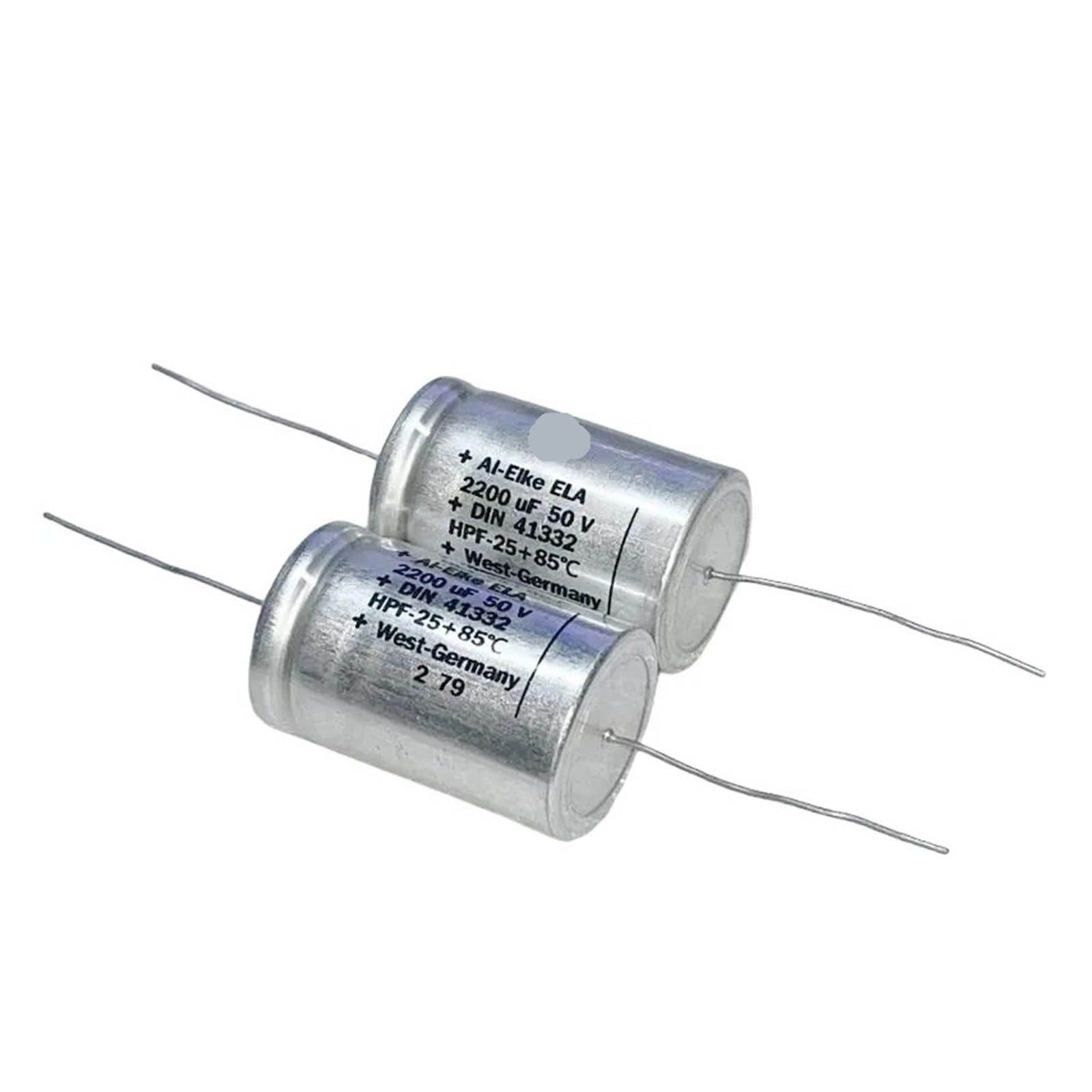 BALYDLUL 1pcs 50V 2200UF DIN41332 Copper Electrolytic Capacitor