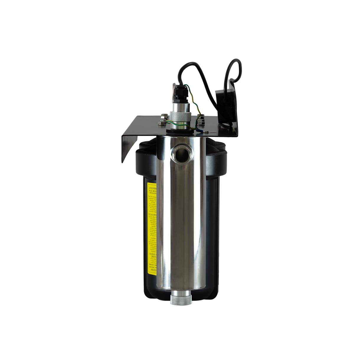 Regenwasser- und Brunnenwasser-Aufbereitungsanlage für Haus & Garten – 3-stufig mit Vorfilter, Aktivkohle und UV-Desinfektion | PHUV33