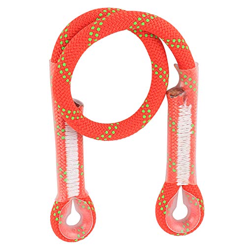 cardyven 60CM Rock Climbing Rope, 22KN Anti Fall Lanyard Professional Mountaineering Sling Nylon Safety Rope for Climbing Caving Rappelling Rescue High Altitude Work