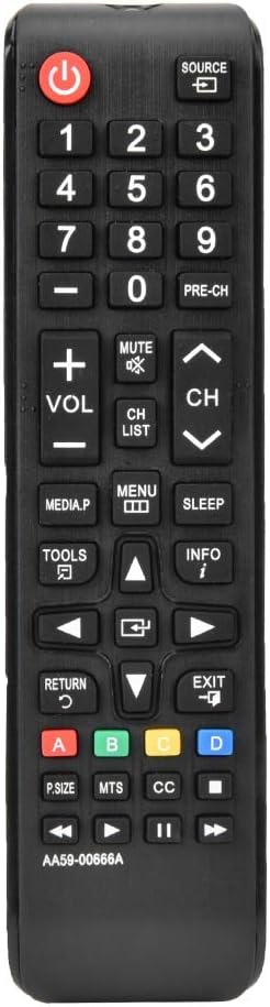 Smart TV Remote Control Replace AA59-00666A for Samsung TV H32B H40B H46B PN64E533D2F
