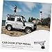 HAWILLOSCH Car Roof Access Step Truck Door Step Easy Install Premium Car Accessory