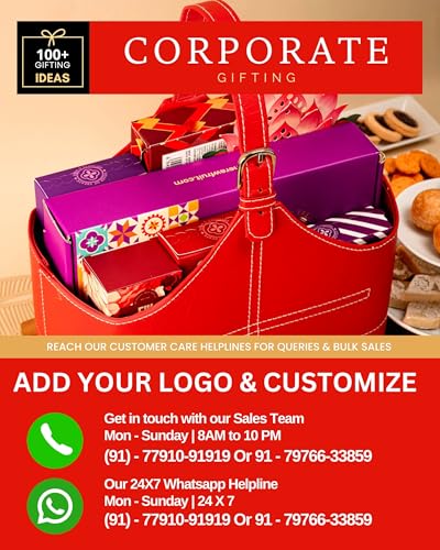 Image of Hyperfoods Diwali Gift Hampers Diwali Gifts For Family And Friends Sweet Box Snacks Hampers Deepawali Sweets Box Sweets Gift Pack Sweet Snack Cookies