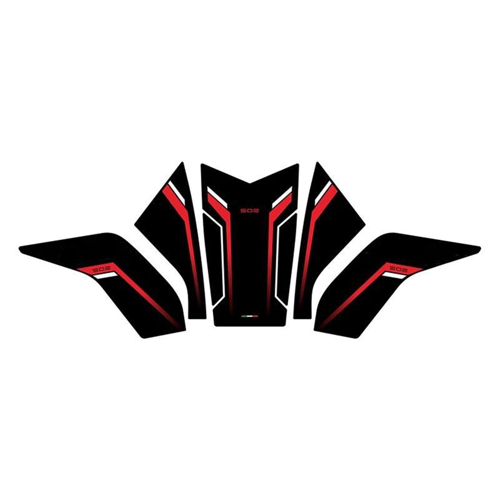 for Benelli for TRK 502-502X Motorcycle Fuel Tank Protection Stickers Decals Kits GFVFGNLNNA