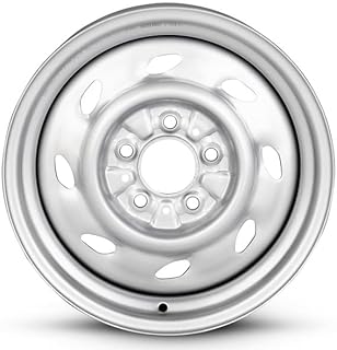 New OEM Replacement Wheel for 1993-2009 Ford Ranger 15x6 inch Steel Rim Painted Silver Fit 225/70R15 - Buy now