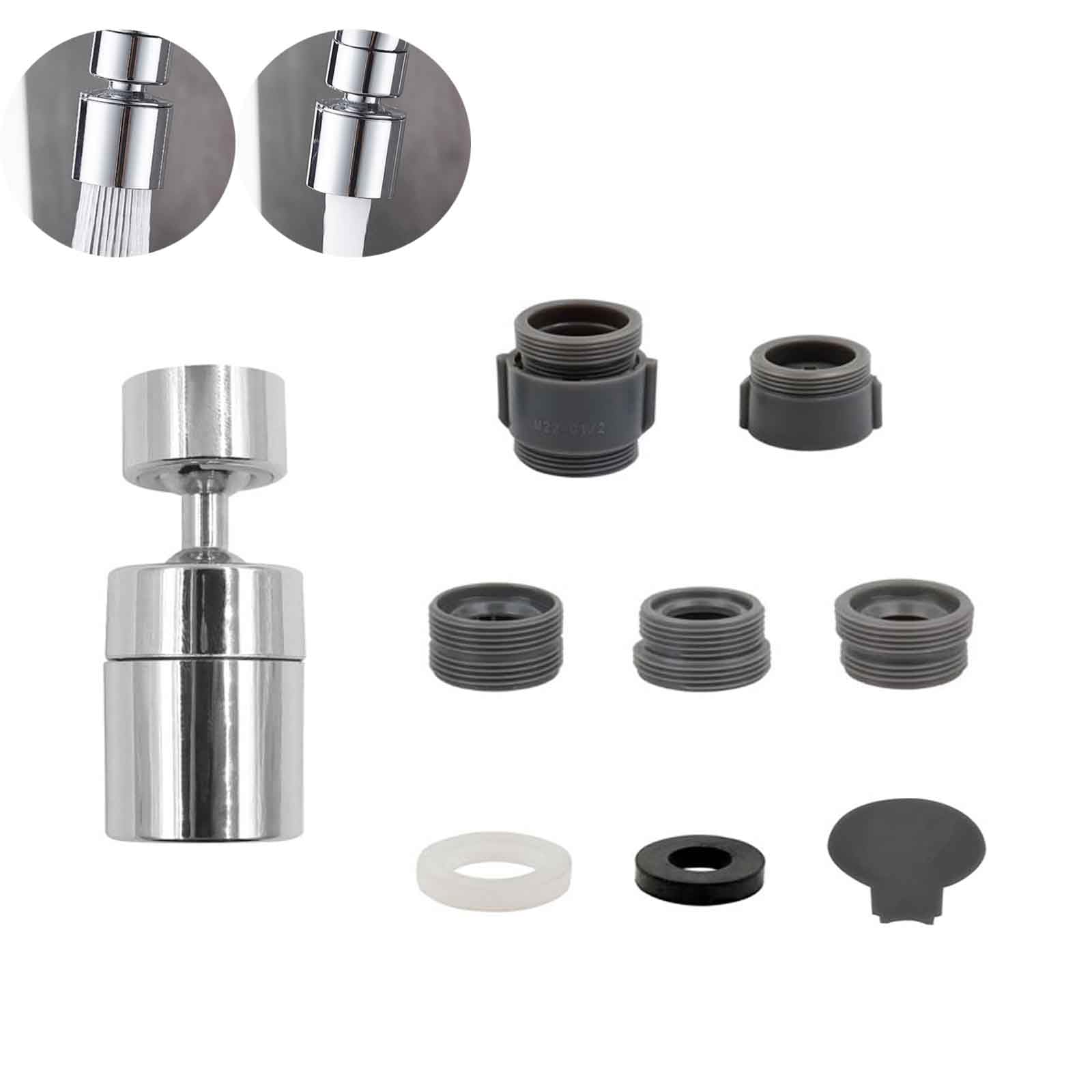 Wealsun Silver Sink Faucet Aerator