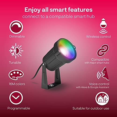 Innr Zigbee Smart Outdoor Spot Light And Extension Cable Bundle, Extension Elements For Innr Outdoor Pedestal Light Set thumb #3