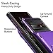 Vofolen for Samsung Galaxy S10 Plus Case Wallet with Card Holder [4-Card Slot] Anti-Scratch Dual Layer Protective Bumper Tough Rubber Armor Hard Shell Cover Case for Samsung Galaxy S10+ Plus (Purple)