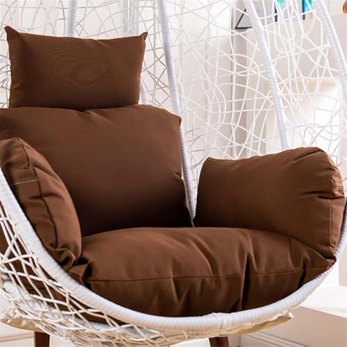 Image of Egg Chair Cushion Replacement Cover, Hanging Hammock Cushion Covers with Zipper (no Padding)(G)