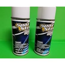 Spaz Stix 2 PACK Ultimate Mirror Chrome AND BLACK BACKER Combo Deal Spray Cans 3.5oz INCLUDES CHICAGOLAND RC COUPON.