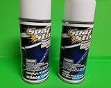Spaz Stix 2 PACK Ultimate Mirror Chrome AND BLACK BACKER Combo Deal Spray Cans 3.5oz INCLUDES CHICAGOLAND RC COUPON.