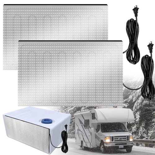 Tapis chauffant auto-régulé anti-gel pour grand réservoir 50 gallons