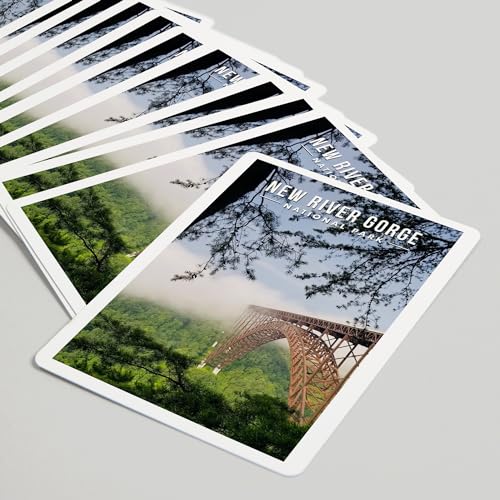 Baraja de 52 cartas Poker New River Gorge National Park miniatura 5