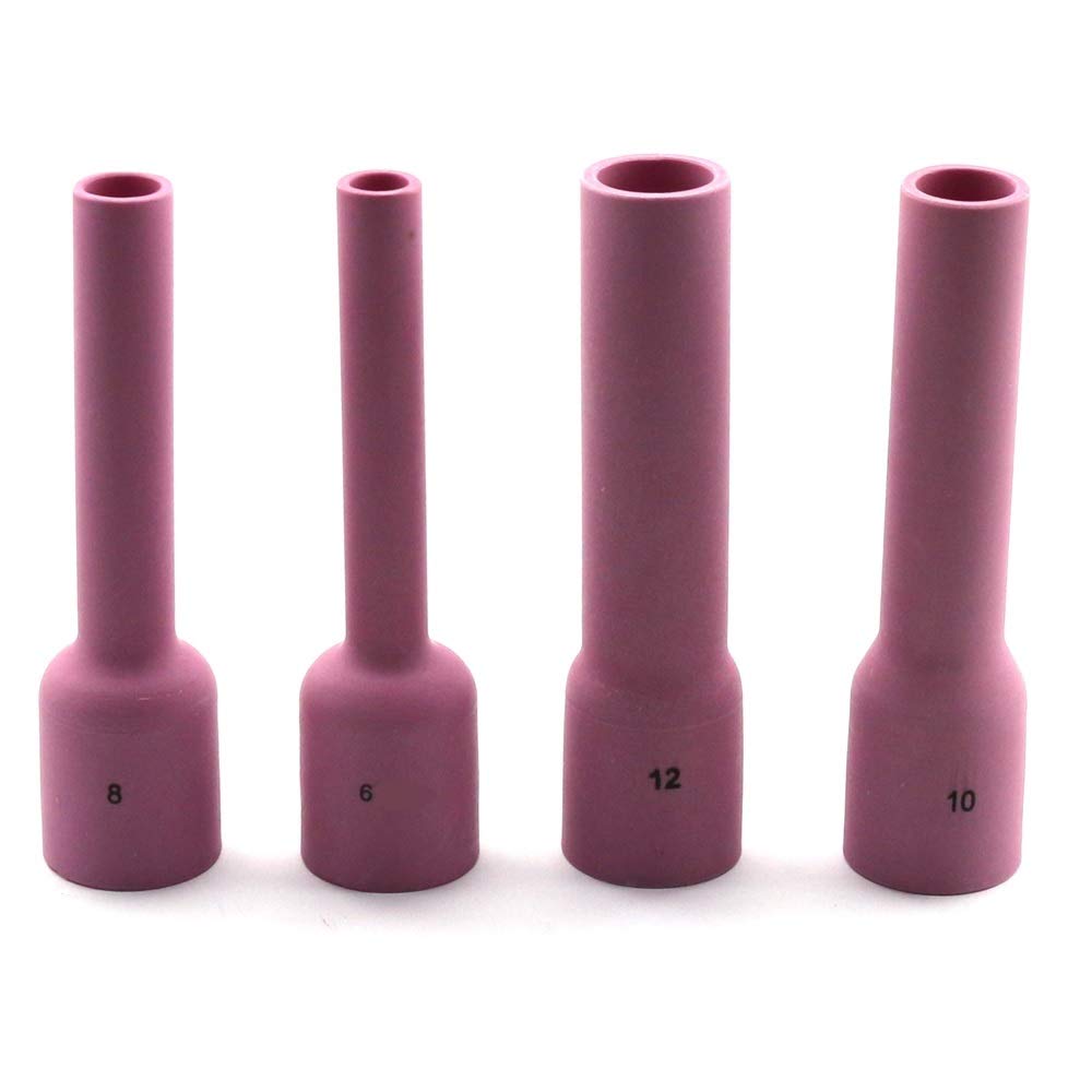 WeldingCity 2-pk EXTRA EXTRA LONG LARGE Gas Lens Ceramic Cup