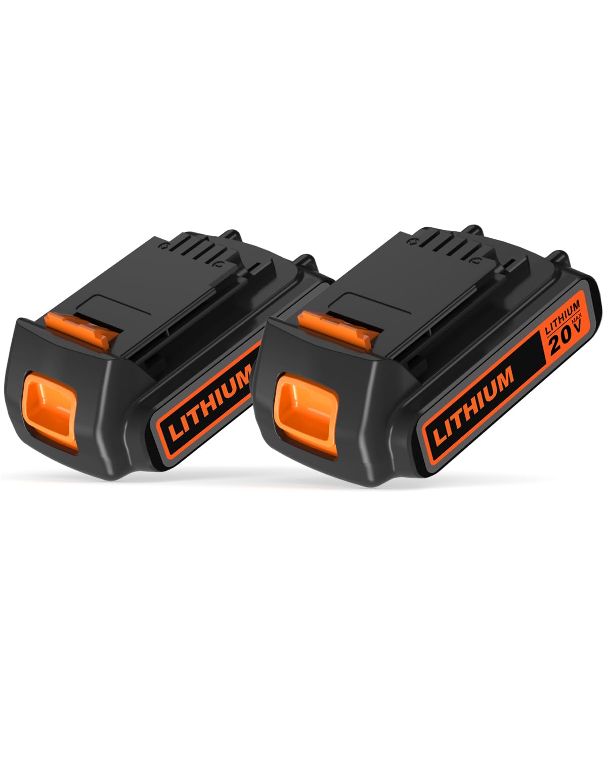 2 Pack 20 Volt MAX 2.0AH Battery Compatible with Black and Decker 20V Lithium Battery,Com…