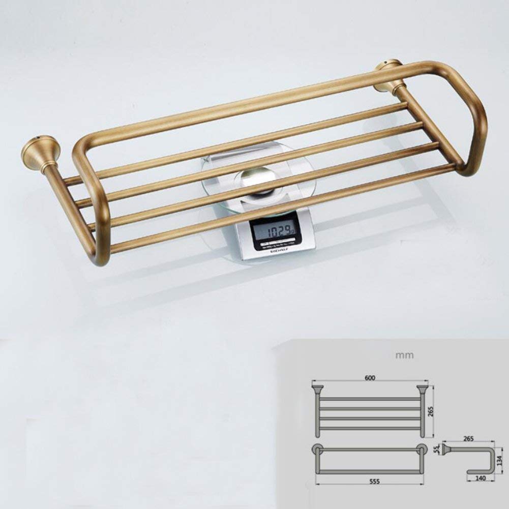Porte-Serviettes Murale, Porte-Serviettes Salle De Bain Avec 4 Barres