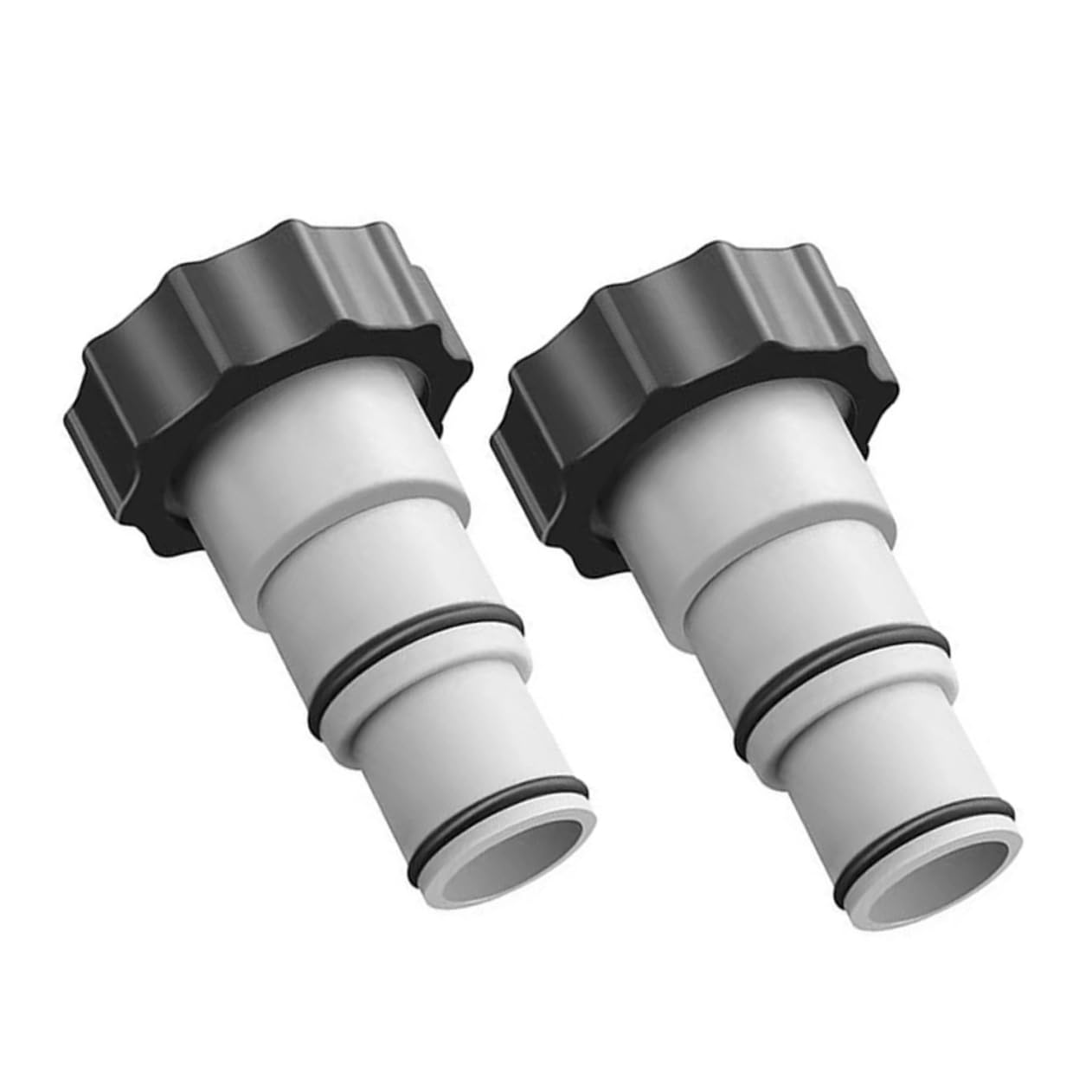 BESPORTBLE Adaptador De Bomba De Filtración De Piscina Adaptadores De Manguera De Piscina Bomba De Filtro De Piscina Adaptador De Manguera De Piscina Elevada Bomba De 2 Piezas x 4