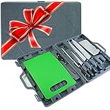 Camping Knife Set - RV Knife Set With Cutting Board - 8 Piece Travel Knife Set with Storage Case - Lightweight for RV Camping - Outdoor Cooking Chef Knife Set