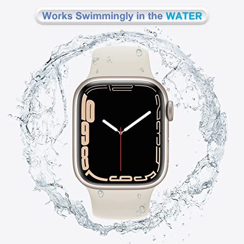 Brg 4 Pack Bands For Apple Watch Band 38Mm 40Mm 41Mm 42Mm 44Mm 45Mm 49Mm, Women And Men Sport Apple Watch Bands, Soft Silicone Strap Replacement For Iwatch Bands Ultra Se Series 8 7 6 5 4 3 2 1 #TOP1