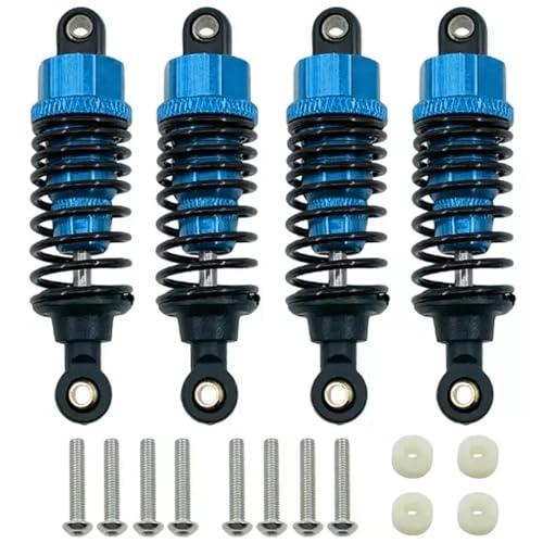 Suspension Tamiya TT02 60 mm en aluminium bleu pour optimiser le pilotage RC