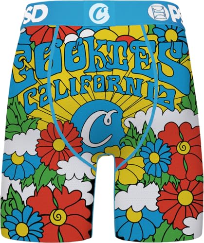 PSD Men's Cali Cookies Boxer Briefs, Multi, S2