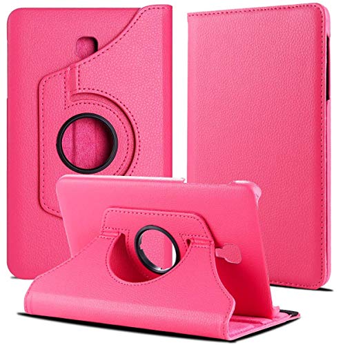 M Cart Synthetic Leather 360 Rotating Flip Back Cover Case for Samsung Galaxy Tab A 8” Inch(SM-T385) (2017 Launched