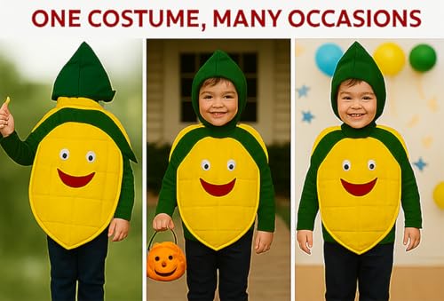 Image of FancyDressWale Fruit & Vegetable Fancy Dress Costume for Kids | Free Size 2-10 Years | School Fancy Dress, Stage Shows, Theme Parties