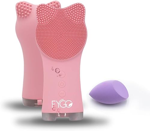 Cepillo de limpieza facial - Limpiador facial - Limpiador de cepillo facial de silicona - Exfoliante de cepillo facial - Cepillo limpiador facial -