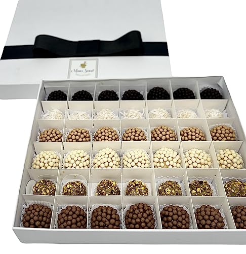 Brigadeiro Brazilian Truffles - Premium Gift Box, 42 Units -