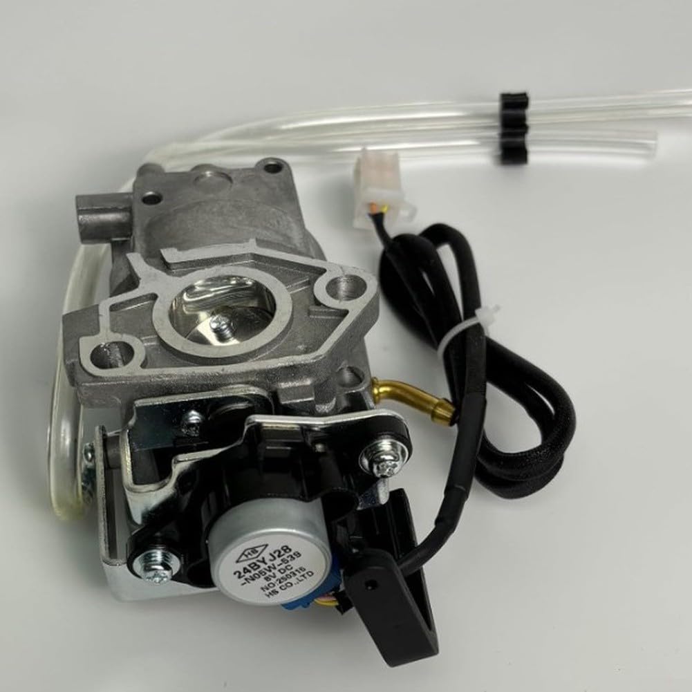 Kit de repuesto de mezclador de combustible modelo 6500 para piezas de motor, carburador con juntas para motosierra, recortadora, cortacésped, para quad, scooter, blanco, 4 piezas