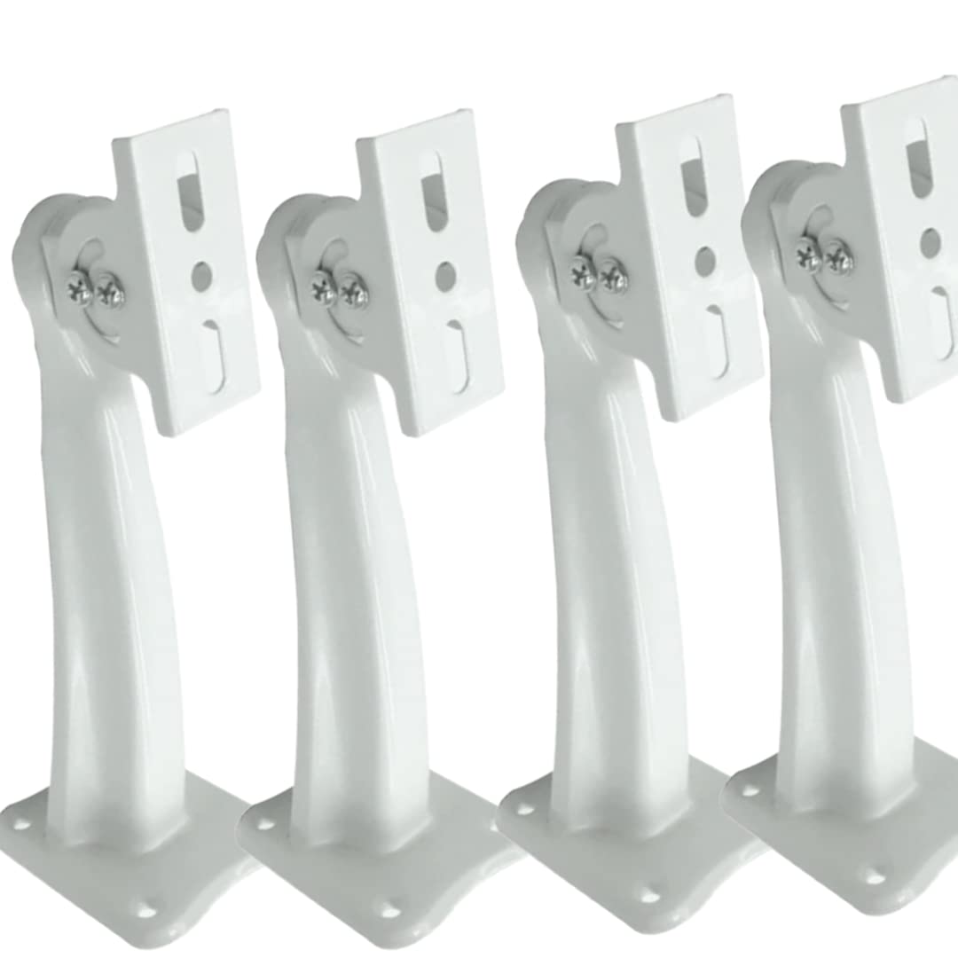 Cameraman 90° Viewing Area Security Camera Stand | Indoor & Outdoor Wall & Ceiling Mount Heavy Duty CCTV Housing Mounting BracketWhite 4 pc (B0B3F6BLD9) Amazon Price History, Amazon Price Tracker