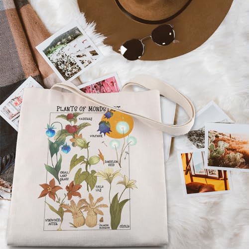 Bolsa tote de lona con diseño de anime miniatura 3
