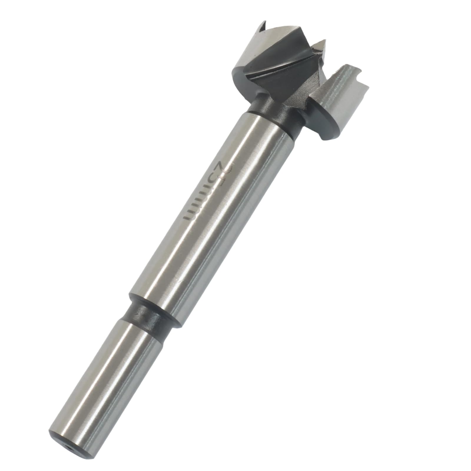 Punte da trapano Forstner da 25 mm per legno, compensato e plastica, strumento di precisione per la lavorazione del legno con custodia stabile, acciaio ad alto tenore di carbonio