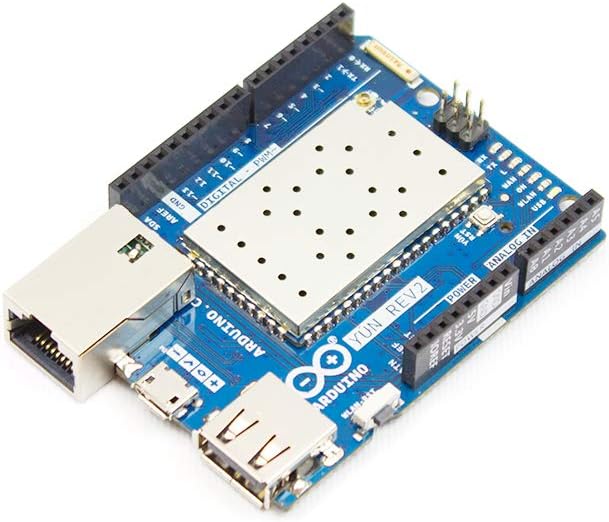 Arduino Yun Rev 2 - IoT Board with WiFi, Ethernet, SD Card, Linux - Supports SSH, Python