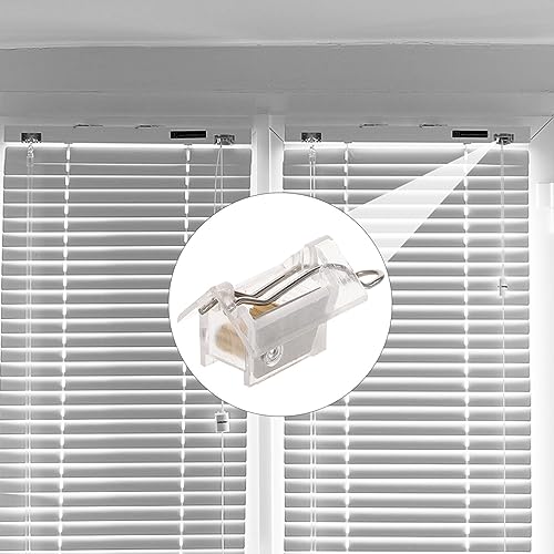 EXCEART 4pcs Window Curtains Window Shades for Home Blinds Venetian Blind Install Parts Cord Locks for Venetian Window Parts Cord Lock Drawstring Pom Major - Image 3