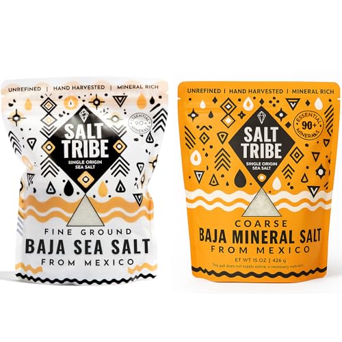 Salt Tribe Baja Sea Salt 2 bolsas de 15 oz fina miniatura 1