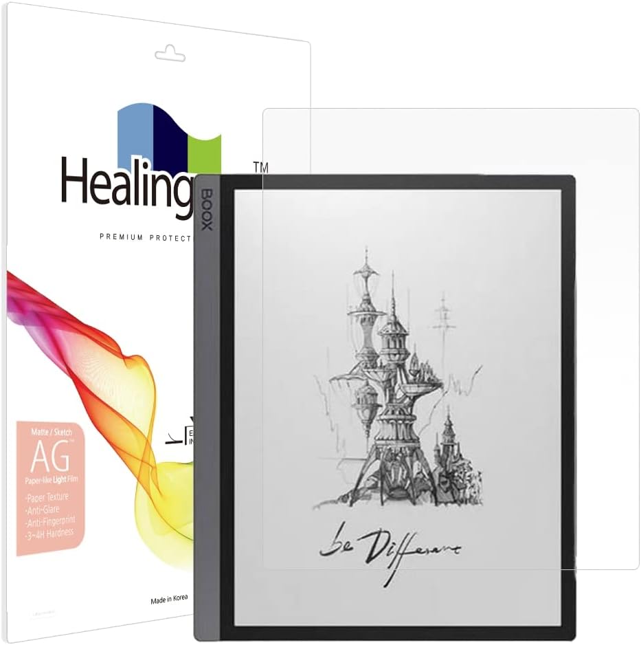 Healing Shield Screen Protector for Onyx Boox Tab Ultra, Lightweight and Anti-Glare Paper Texture, Matte Screen Protector - AG Light Paper Tab Ultra