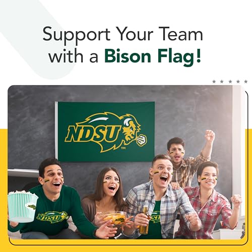 Bandera de North Dakota State de nailon de 3 x 5 pies para mástil exterior 4