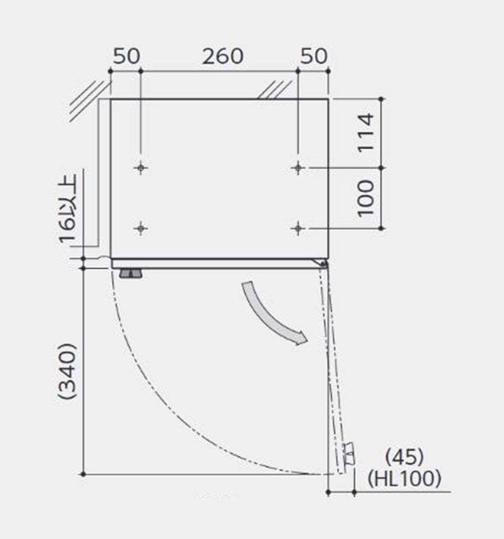 Tajima Metal Work Mailbox MX-8HL-2 Body Depth 14.2 inches (36 cm), Body Height 11.0 inches (28 cm), Body Width 9.4 inches (24