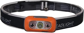 OSALADI Mini Lanterna Farol De Corrida Lanternas De Trabalho LED Tocha Farol Cabeça Lanterna USB LED Lanterna Recarregável Sensor De Movimento Do Corpo Farol Lanterna De Acampamento Farol