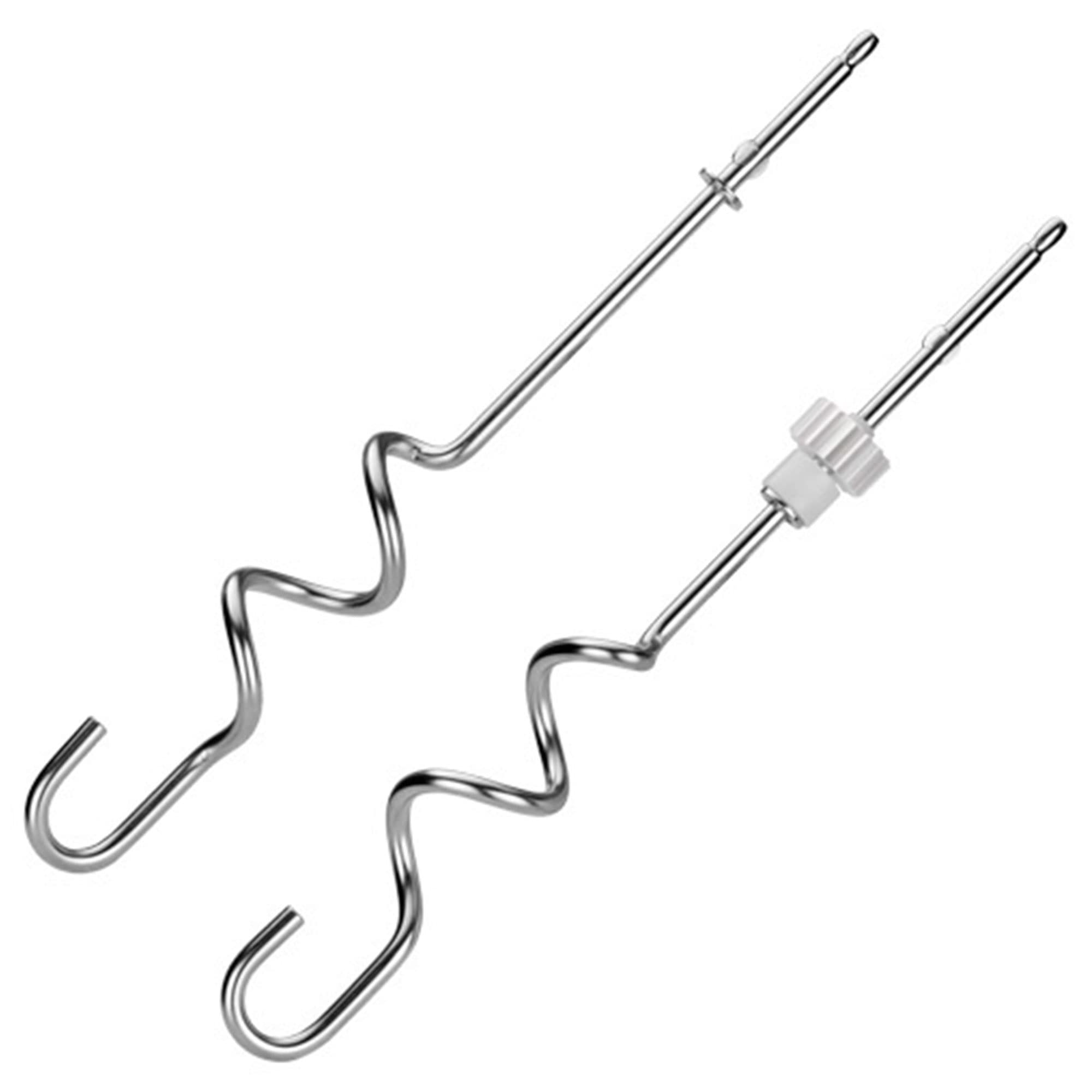 MPM MMR-21Z Mélangeur à Pâtisserie avec Bol Rotative 3,5 L, sans BPA, Robot Pâtissier Boulangerie Cuisine, 5 Vitesses + Turbo, Bol, Tiges et Crochet de Pétrissage en Acier Inoxydable, Blanc, 400W