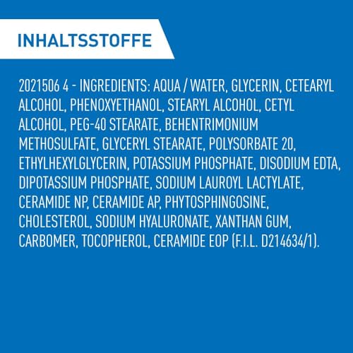 CeraVe Feuchtigkeitsspendende Reinigungslotion für Gesicht und Körper, Sanft reinigend ohne Schaum, Für normale bis trockene Haut, Mit Hyaluron und 3 essenziellen Ceramiden, 562 ml