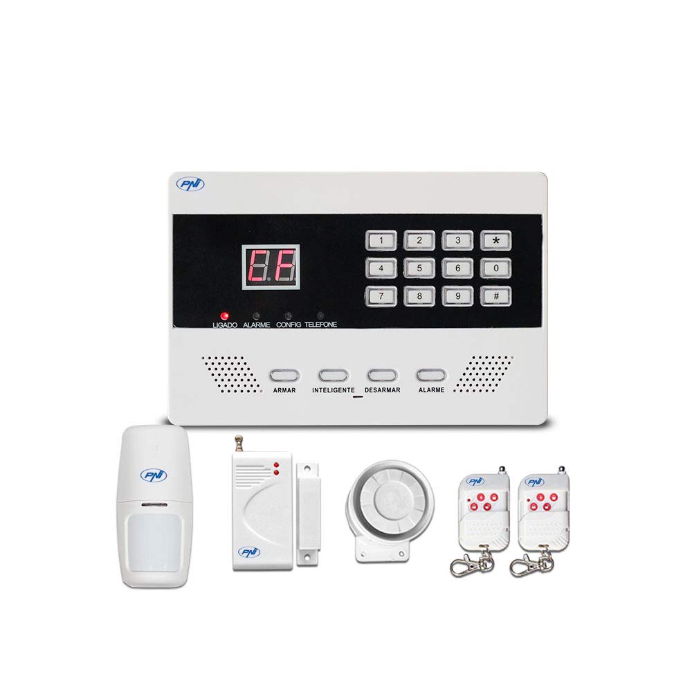 Sistema de Alarma inalámbrico PNI PG2710 línea Fija