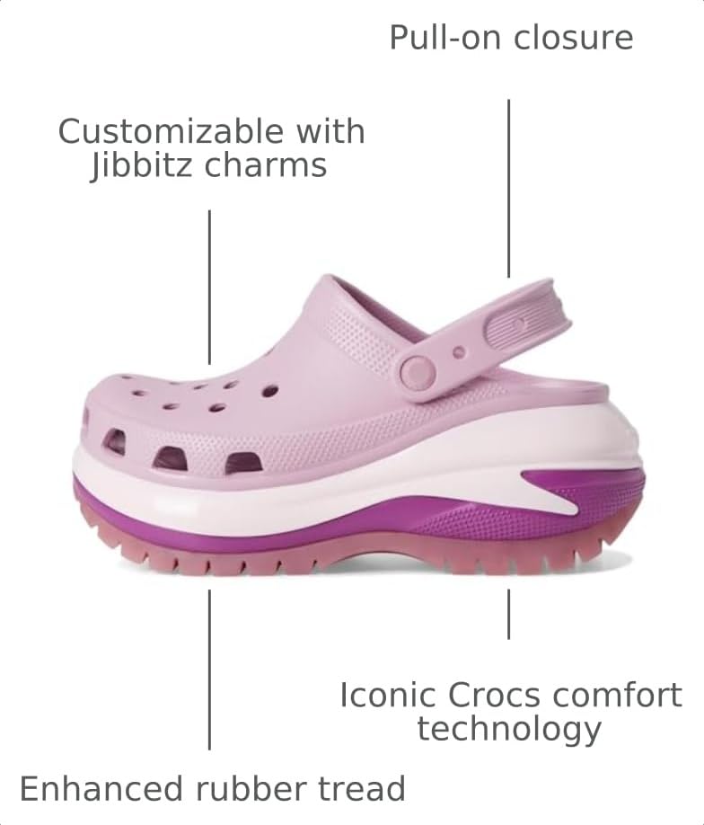 Image of Crocs Unisex Adult Mega Crush Clogs