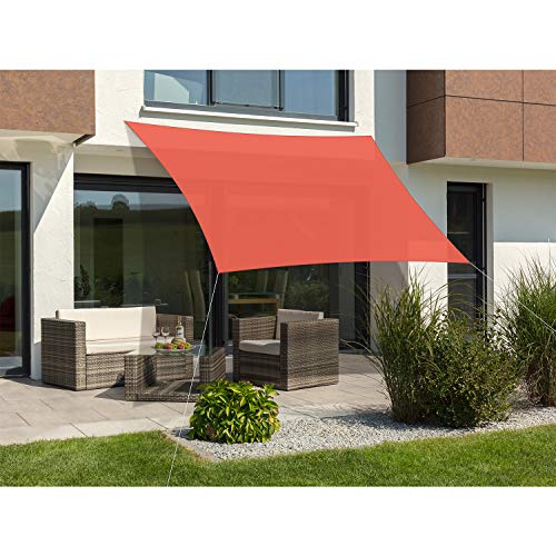 -Schirme Teneriffa 360 X 360 Cm Tenda da Sole. Unisex-Adulti Terracotta