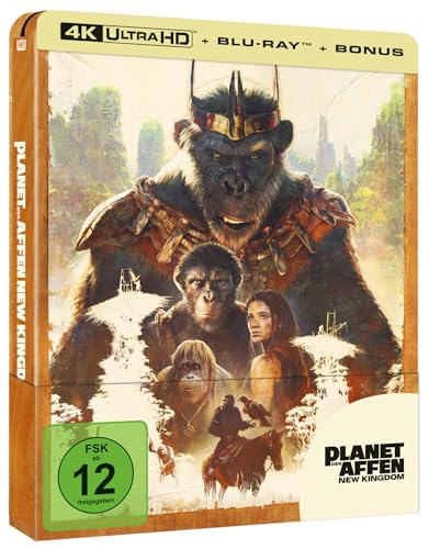 Planet der Affen New Kingdom combo de discos con maxima nitidez 4K UHD 3