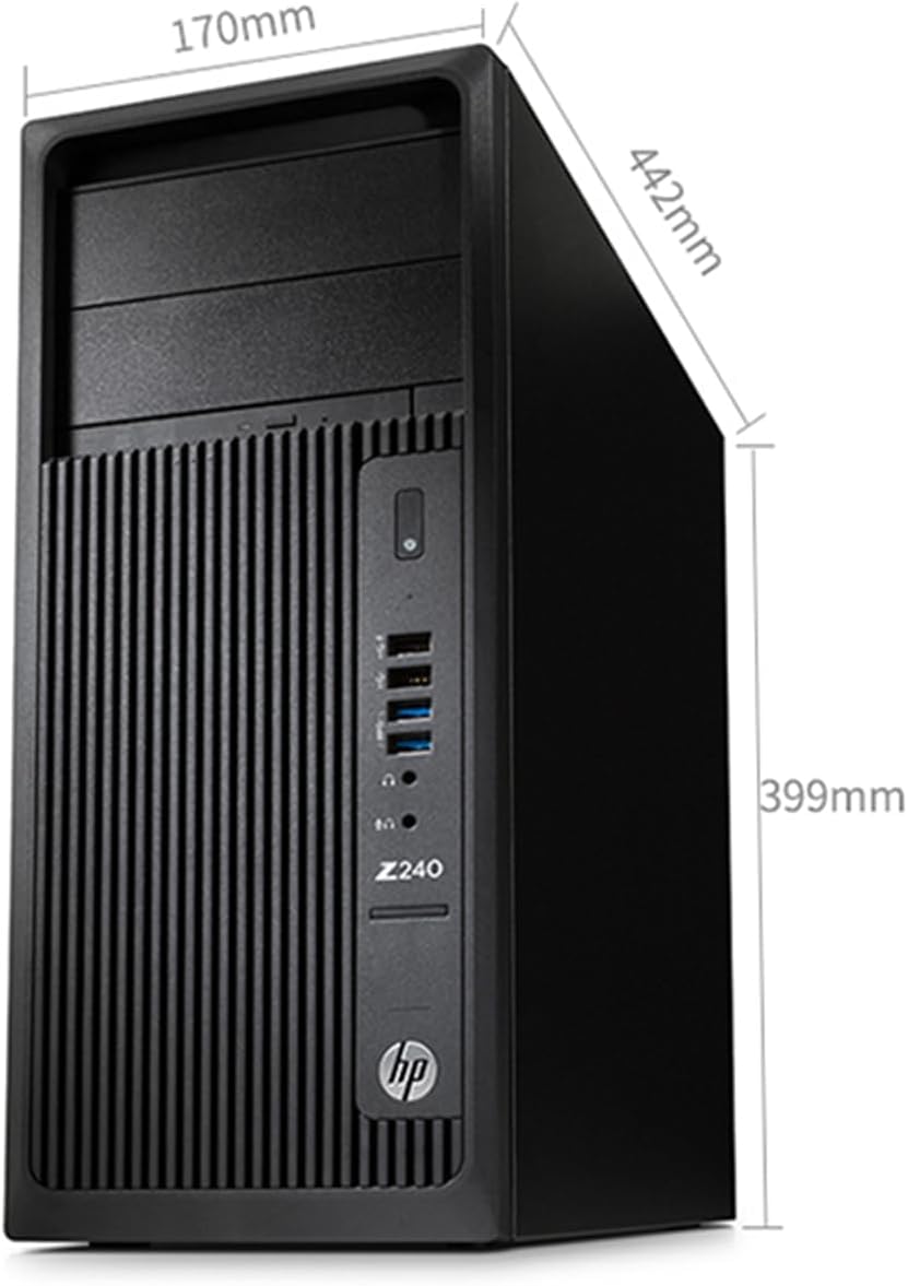 HP Z240 MT workstation PC, Intel Core i5-6600T, 8GB RAM, 256GB SSD