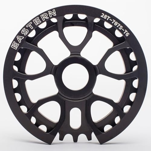 Eastern Bikes Smashguard BMX Sprocket with Built-in Guard, 25T or 28T CNC Machined 7075-T6 Alloy...