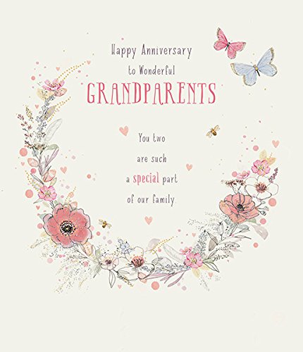 Grandparents Anniversary Card Amazon Co Uk Office Products